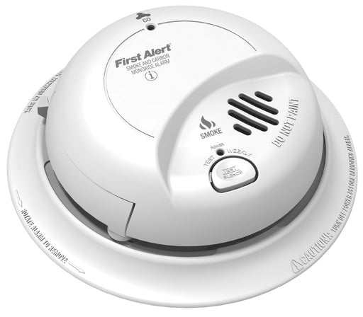 BRK Carbon Monoxide & Smoke Alarm, 9V Battery Powered