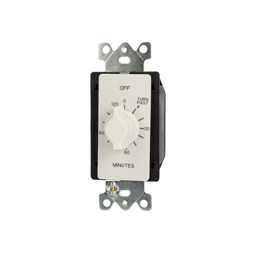 NSI Tork A502HW Light Timer, 125-277V SPDT, 2-Hour Spring Wound Twist - White