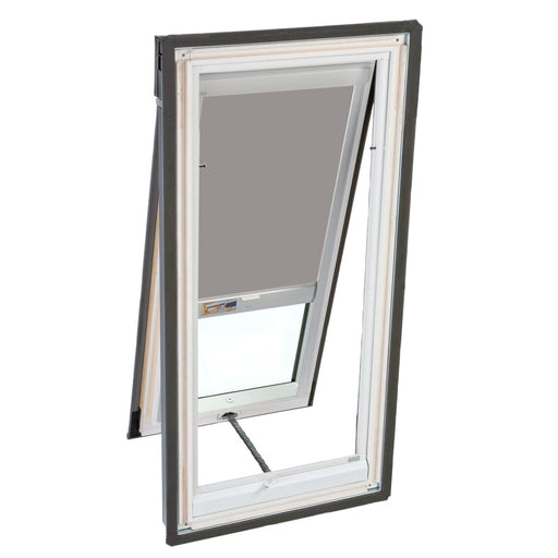 VELUX Skylight Blind, Solar Powered Light Filtering for VS/VSE/VSS S06 Models - Charcoal Gray