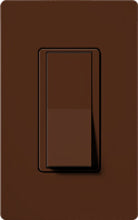 Lutron Light Switch, Satin Colors Rocker Switch, Single-Pole - Sienna
